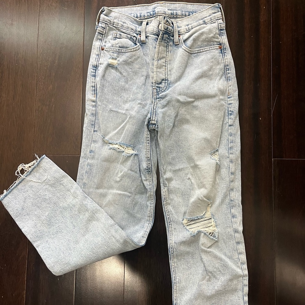 Old Navy Light Blue Relaxed Women's Jeans